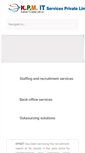 Mobile Screenshot of kpmitservices.com